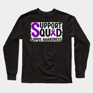 Support Squad Lupus Awareness Long Sleeve T-Shirt